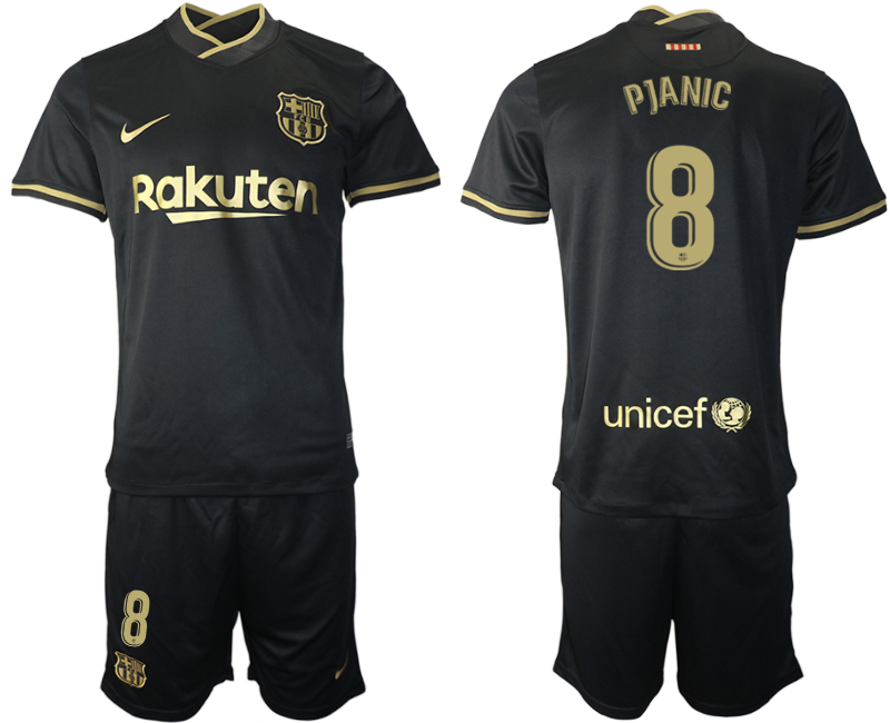 Men 2020-2021 club Barcelona away #8 black Soccer Jerseys1->barcelona jersey->Soccer Club Jersey